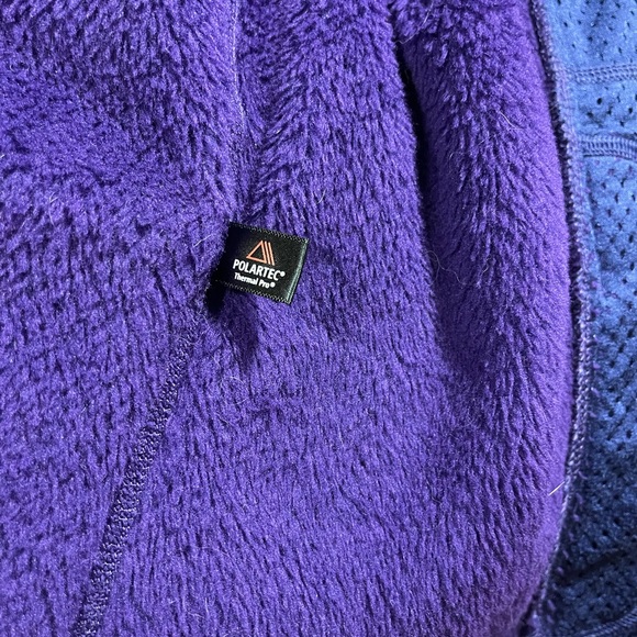 Patagonia Re Tool Fleece Vest Purple-zip Up - Picture 14 of 16